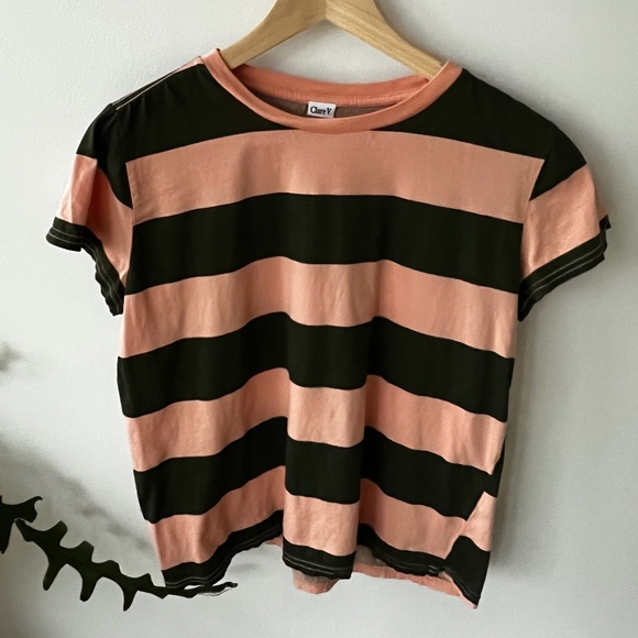 Clare V stripe T - Picture 1 of 4